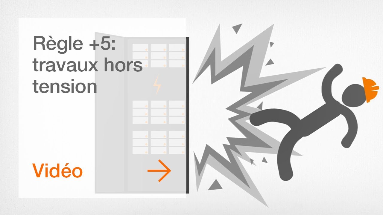 5 règles de sécurité pour les travaux hors tension