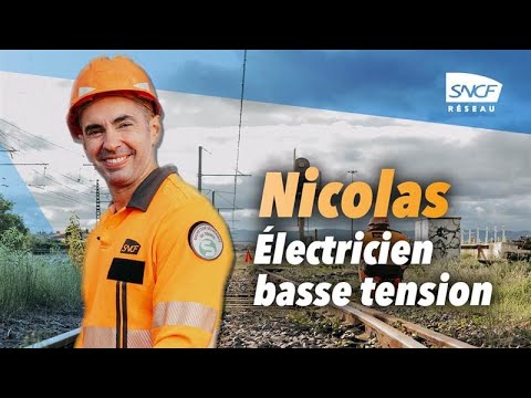 "Assurer la régularité des trains, c’est ma mission." – Nicolas, électricien basse tension